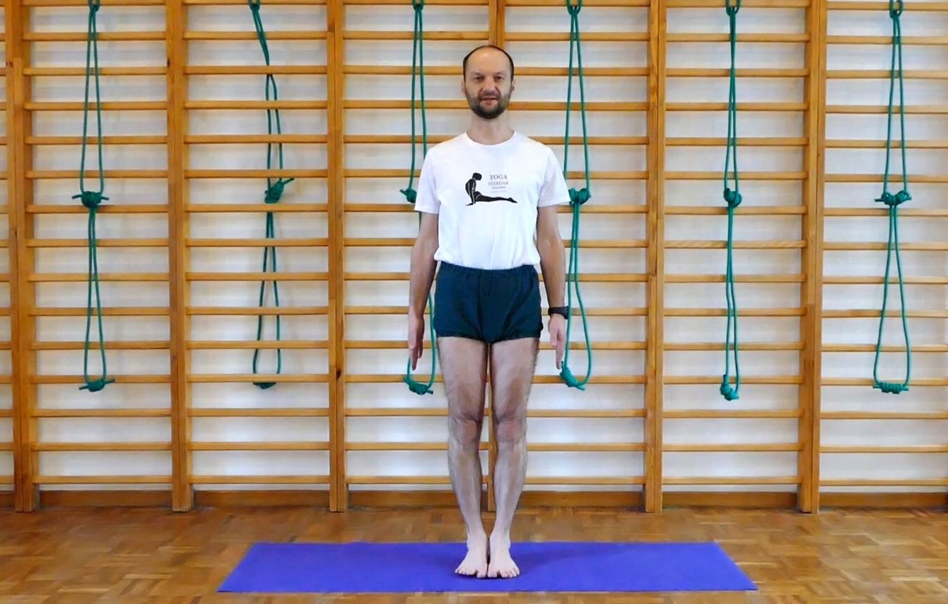 Tadasana pozycja góry